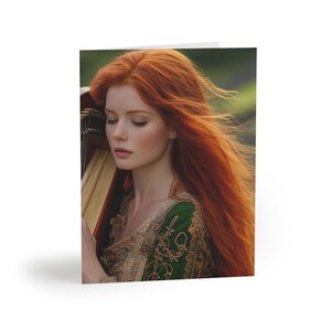 Grußkarten Set - Elegante Art Prints, Heldinnen, Briefpapier für alle Gelegenheiten, Geburtstag, Danke, Einfach deshalb, Wanddeko