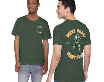 West Coast Fight Club boxer tee | T-Shirt | Vintage GYM. MMA, Boxing Graphic