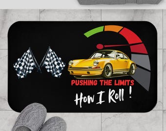 Rennauto-Badematte: Memory-Schaumstoff, Auto-Enthusiasten-Wohnkultur