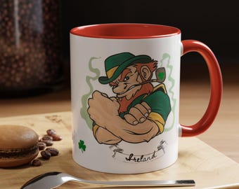 Mug Leprechaun irlandais : cadeau pour la Saint-Patrick