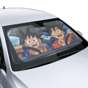 Anime Car Sun Shade, UV Protection, Cartoon Inspired