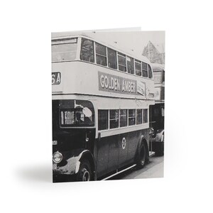 Vintage Bus Grußkarten Set - Perfekt für Feiertage, Einladungen, Dankesnotizen, Kunstliebhaber, Nostalgiegeschenke