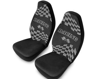 Autostoelhoezen Racing Flag