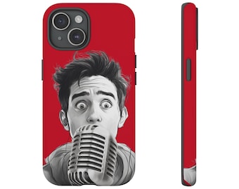 Podcaster Tough Phone Case: Music Lover Gift