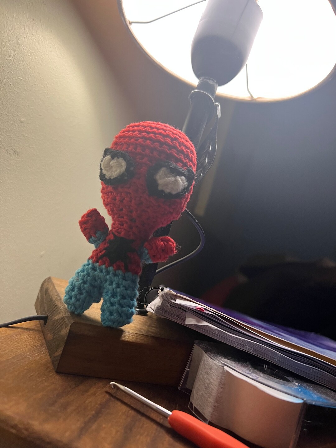 Crocheted Spiderman Car Decal Etsy