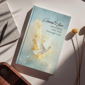Diario de duelo / Regalo de duelo por la pérdida de un ser querido / Regalo cristiano para el duelo / Pérdida de un hijo / Regalo de simpatía para una madre / Regalo conmemorativo
