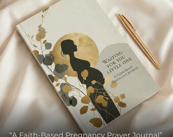 Waiting for You Little One Pregnancy Journal, Faith Based for First Time Moms, Christian Pregnancy Memory Book with Scripture