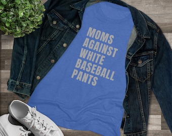 Baseball T-shirt for Mom -Funny Sports Mom Tee, Baseball Mom Tee - Perfect Baseball Mama Gift, Softball Mom Shirt, Cute Baseball Mom Tee