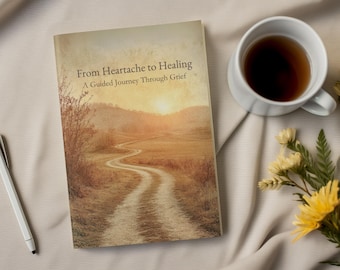 Grief Journal | Loss of Loved One Bereavement Gift | Memory Book for Grieving | Child & Mother Sympathy Keepsake