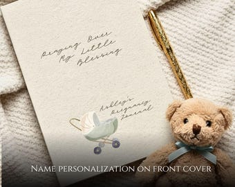 Waiting for You Little One Pregnancy Journal, Faith Based for First Time Moms, Christian Pregnancy Memory Book with Scripture