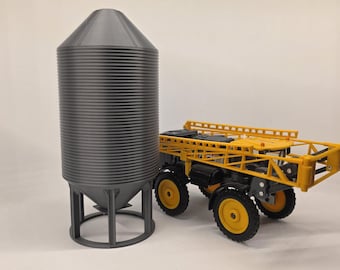 Tolva de grano a escala 1/64