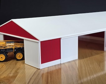 Cobertizo de máquinas a escala 1/64