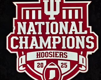 Indiana Hoosiers Champions LED Sign