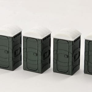 HO Scale Porta Potty
