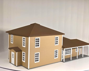 Modelo de casa a escala 1/64