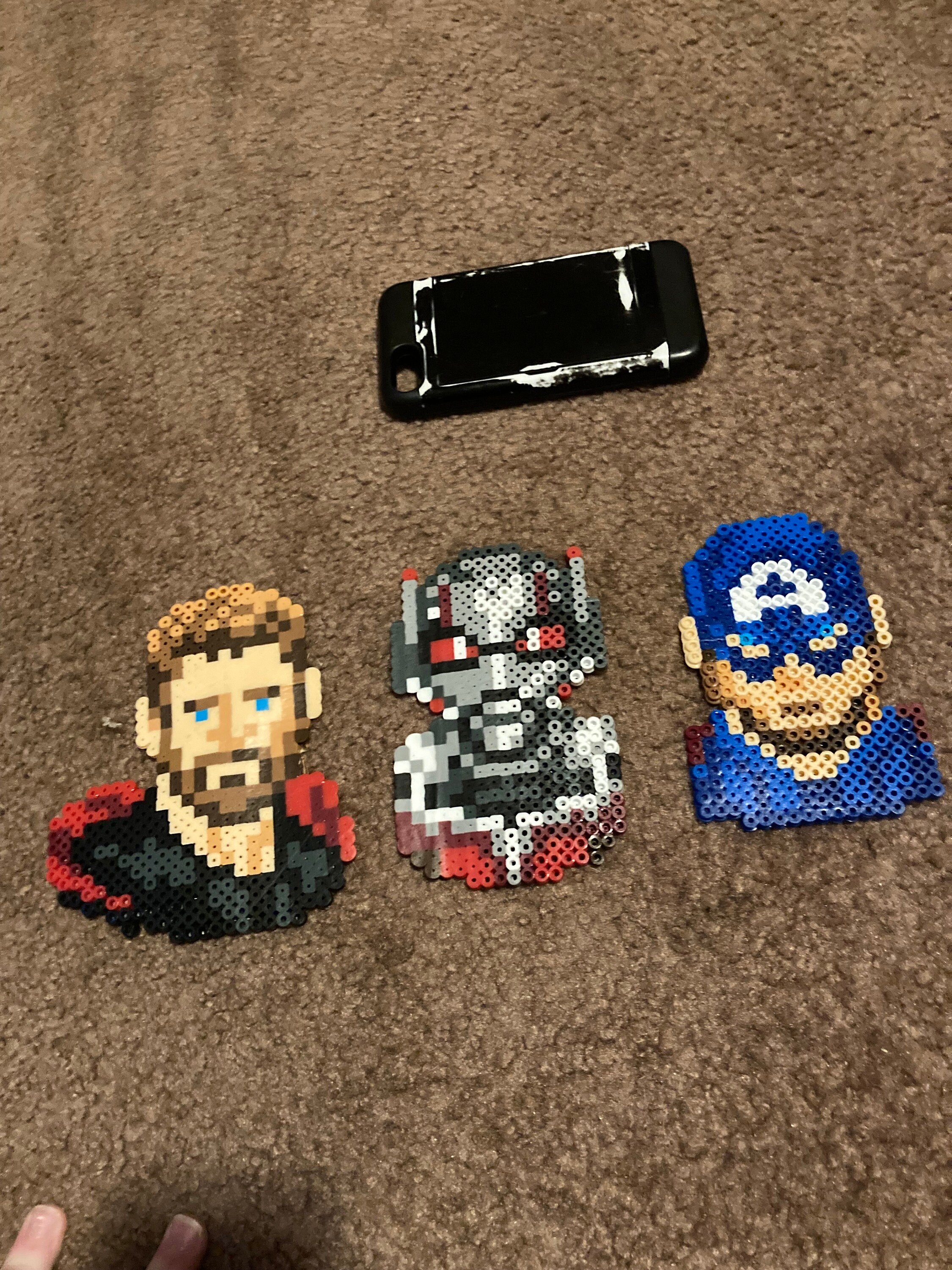 Perler Avengers Three Pack - Etsy