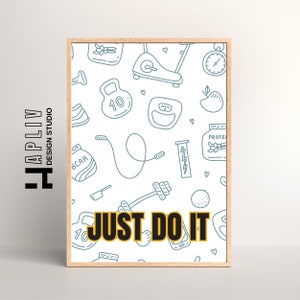 Just Do IT digital poster