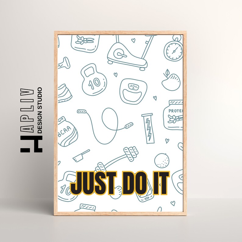 Just Do IT digital poster