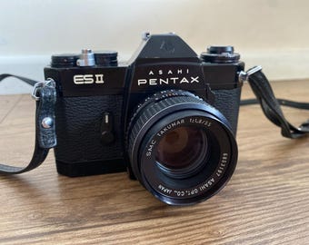 ヴィンテージ ハネウェル アサヒ ペンタックス ES II 35 mm レンズと