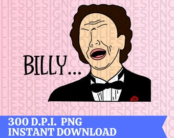 Billy - Jessica The Hot Chick - PNG - Instant Download