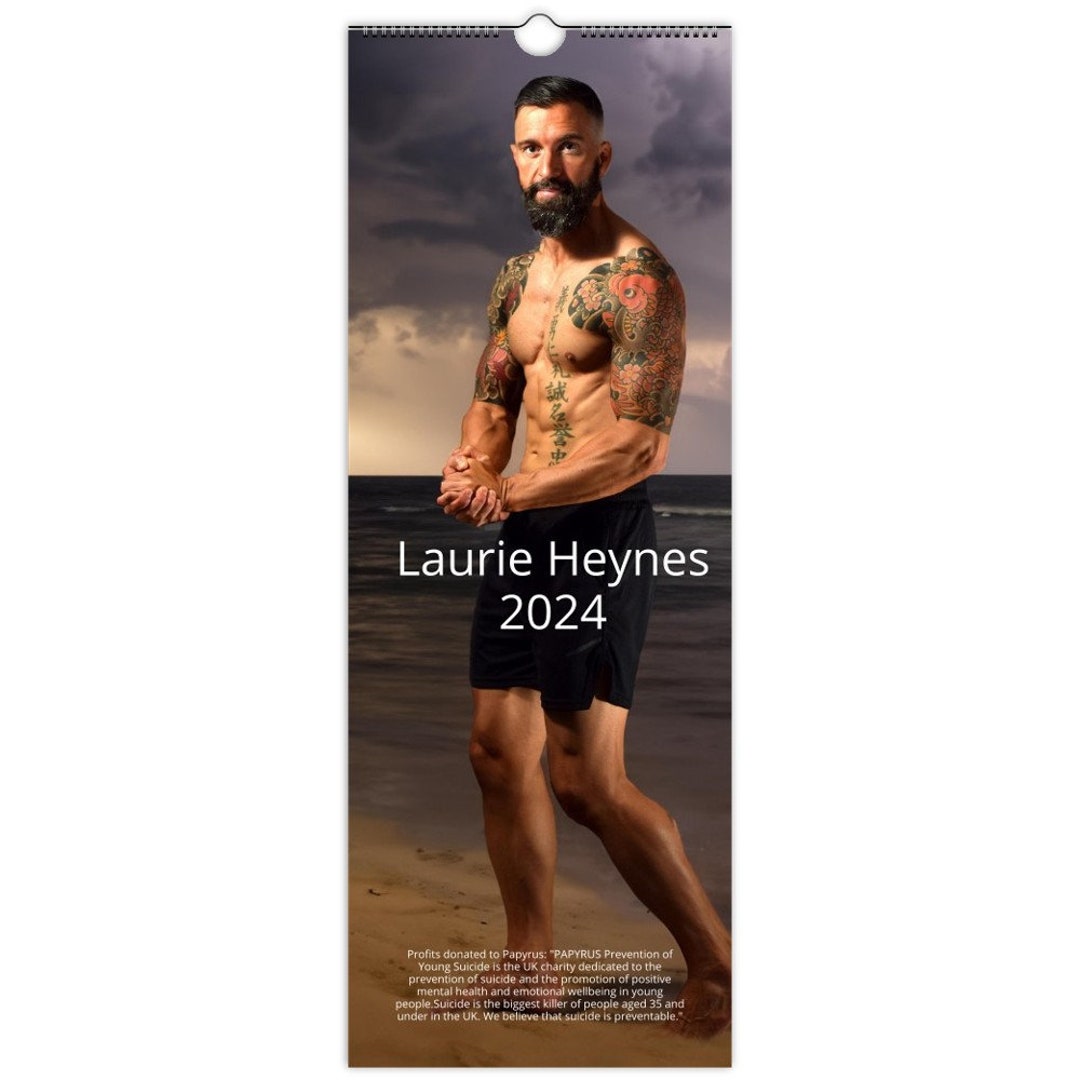 Laurie Heynes 2024 Charity Calendar uk/nonus Etsy