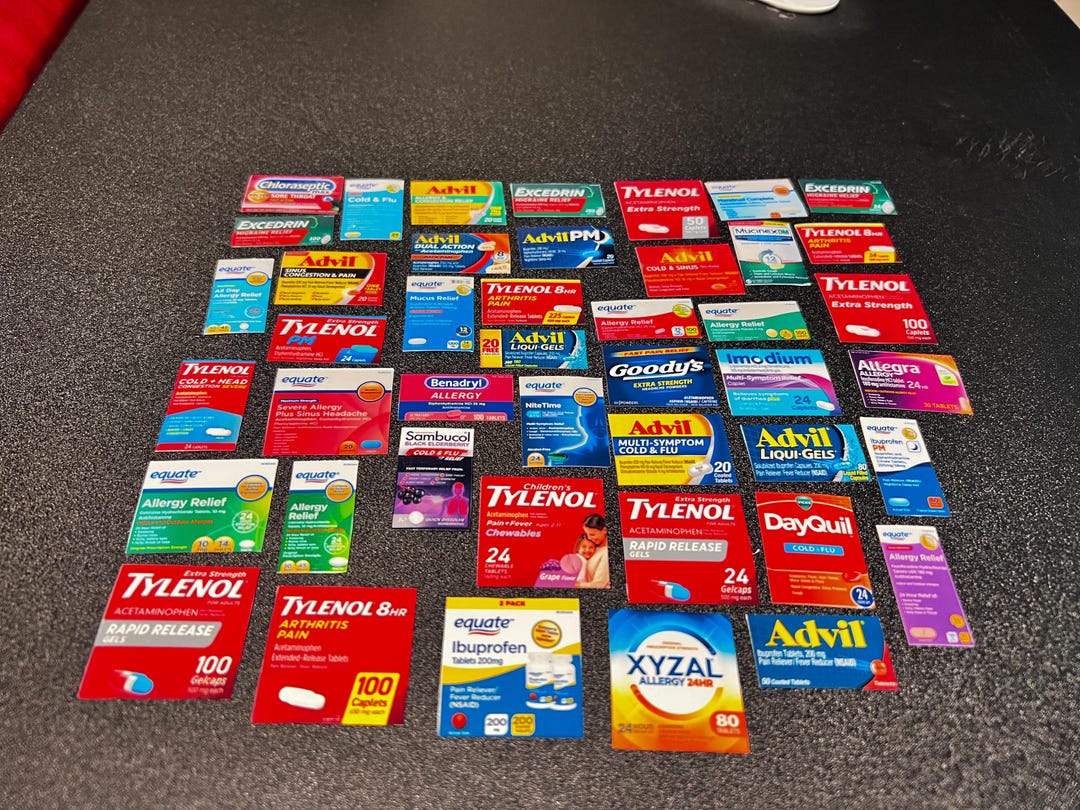 Medication Identifier 1.3inch Labels: Organize Your Pill Containers ...