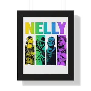 Nelly Hip Hop Art Print: Retro 2000s Rapper Poster (Digital Download)