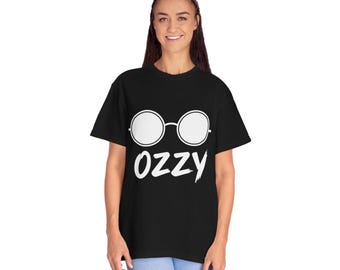 Ozzy Osbourne Sunglasses Graphic: Retro Rock Band Shirt Design (Digital Download