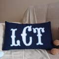 Personalized Monogram Pillow – Custom Punch Needle Embroidered Initial Cushion, Handmade Gift for Weddings, Couples & Housewarming product logo
