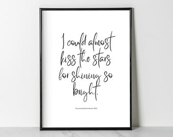 Lizzie McGuire, "What Dreams Are Made Of," Movie/Song Quote Poster | Wall Decor | Digital Download Print | Trendy Wall Art
