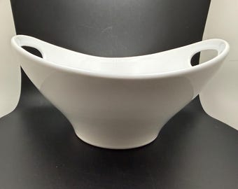 Matceramica White Serving Bowl 11"