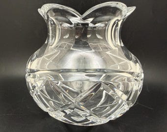 Rogaska Crystal Vase 5"