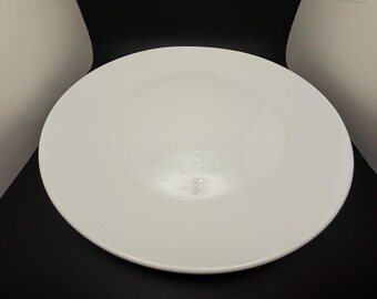Round Bone China Serving Platter 13"