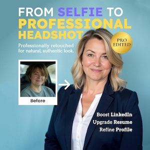 Foto de perfil profesional personalizada para tu empresa: foto de perfil de LinkedIn, CV, agente inmobiliario, retratos personalizados, selfies, retoque fotográfico