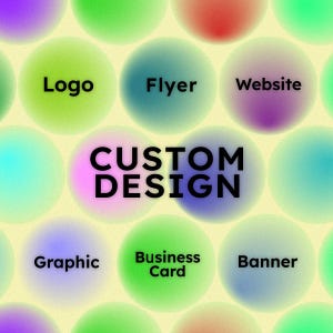 Design personalizado para criadores e lojas | Logotipo, folheto, site, gráfico para mídias sociais, cartão de visita, banner, vídeo, ilustração, design para Shopify