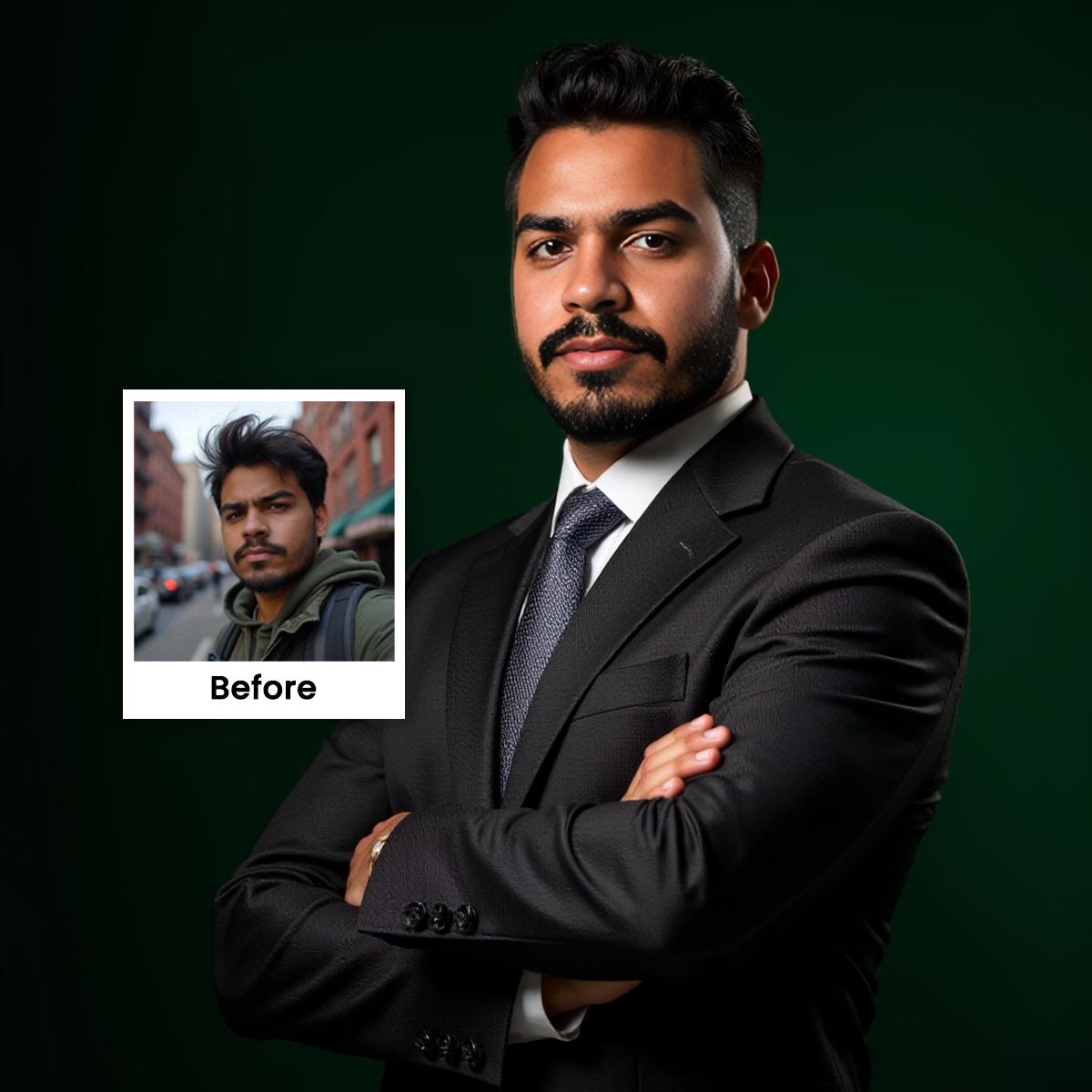 Custom Professional Business Headshot - Linkedin Profile Picture ...