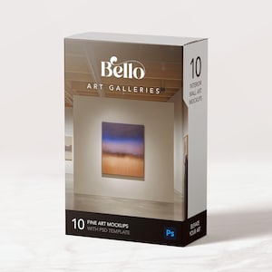 10 Art Gallery Wall Mockups, PSD Template, Customizable Frame, Photoshop, Photopea, Canva, Luxury Stylish High-end Interior Living Rooms image 12