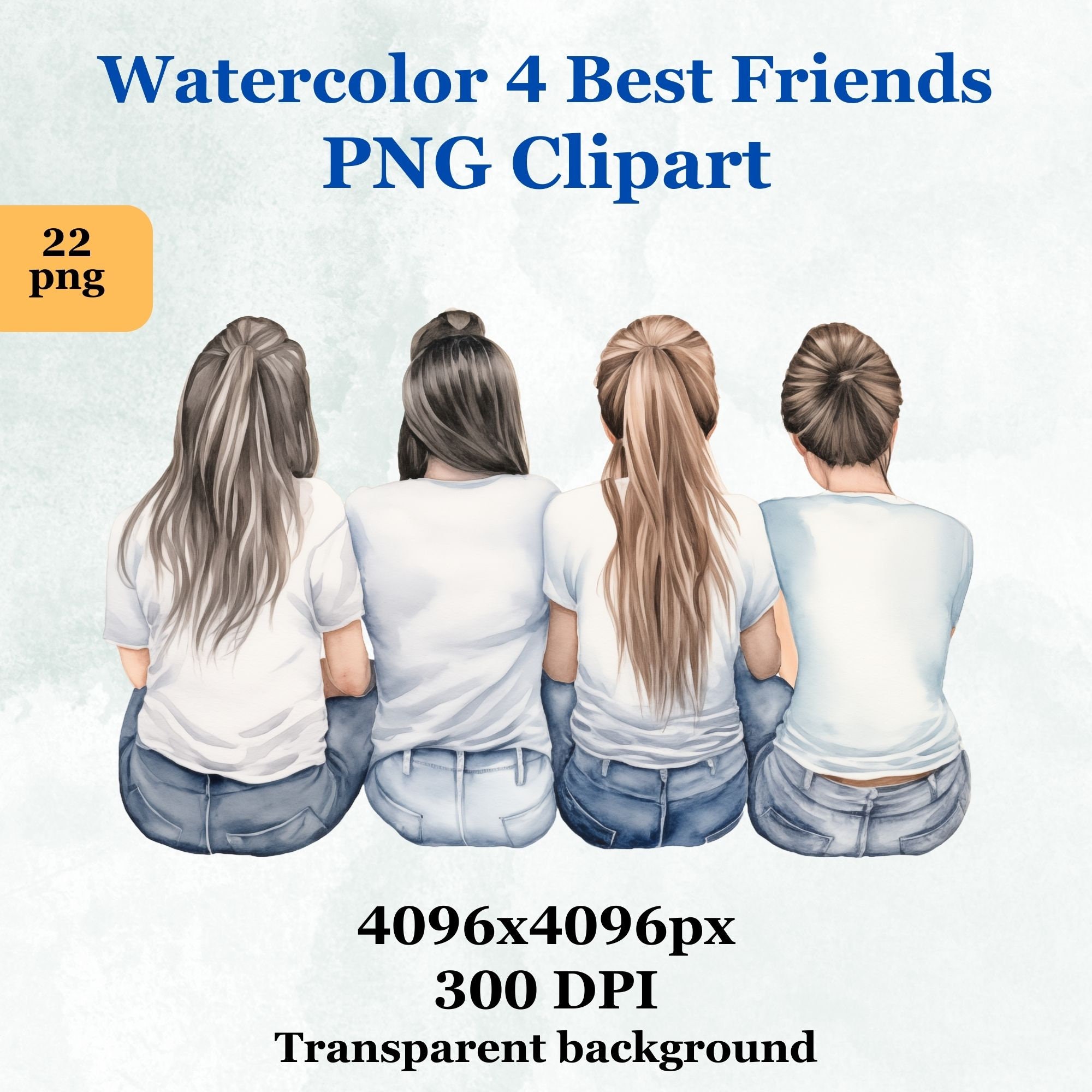 4 Best Friends Four Best Friends Best Friend Png Friends Png Besties  Clipart Friends Clipart Bff Clipart Best Friends Clipart - Etsy Australia