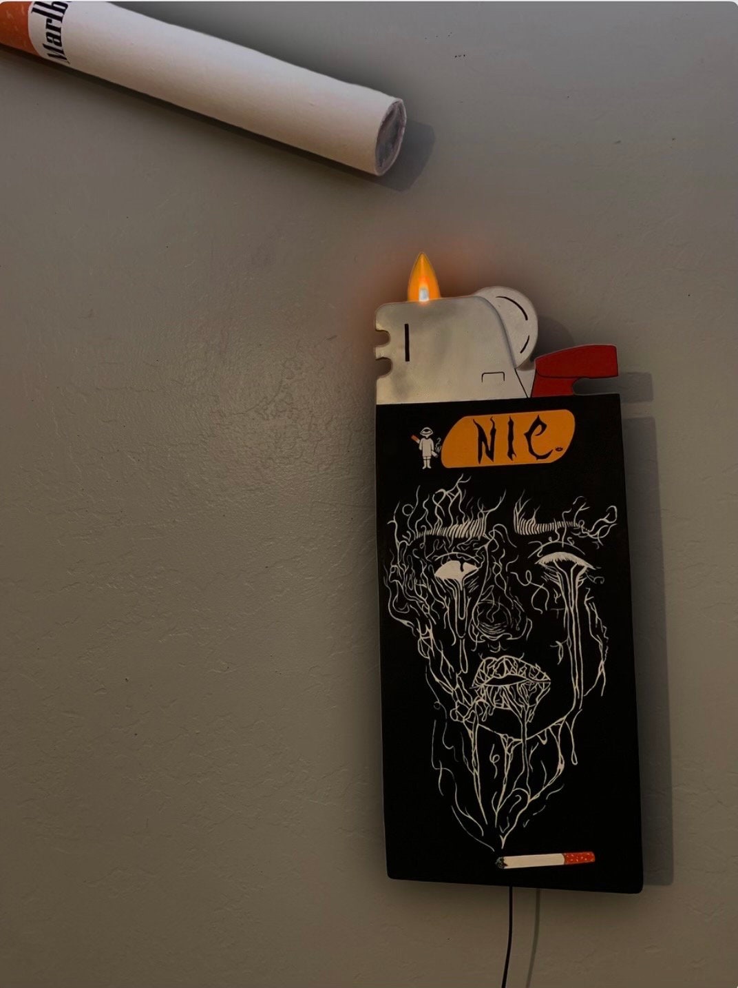 huge cigarette lighter Giant Lighter