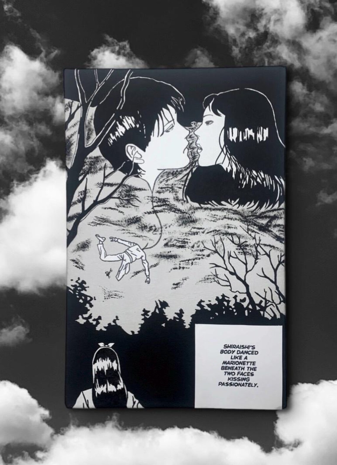 Junji Ito Acrylic Art the Hanging Balloons Etsy Junji Ito Acrylic Art the Hanging Balloons Etsy