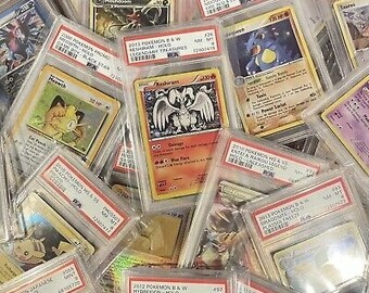 Pokmon Graded Card Mystery Pack - Receive 1 Graded Card & Extras in Every Pack!! PSA BGS CGC - Etsy Pokmon Graded Card Mystery Pack - Receive 1 Graded Card & Extras in Every Pack!! PSA BGS CGC - Etsy