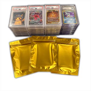 Paquete misterioso premium de cartas Pokémon en perfecto estado (Gem Mint 10) - 1 carta calificada (PSA BGS CGC)