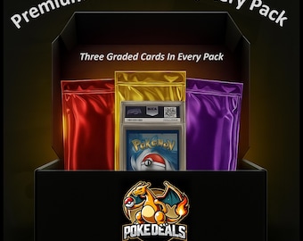 Pokmon Graded Card Mystery Pack - Receive 1 Graded Card & Extras in Every  Pack!! PSA BGS CGC - Etsy