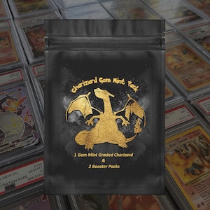 Premium Charizard Graded Pokémon Card Mystery Pack