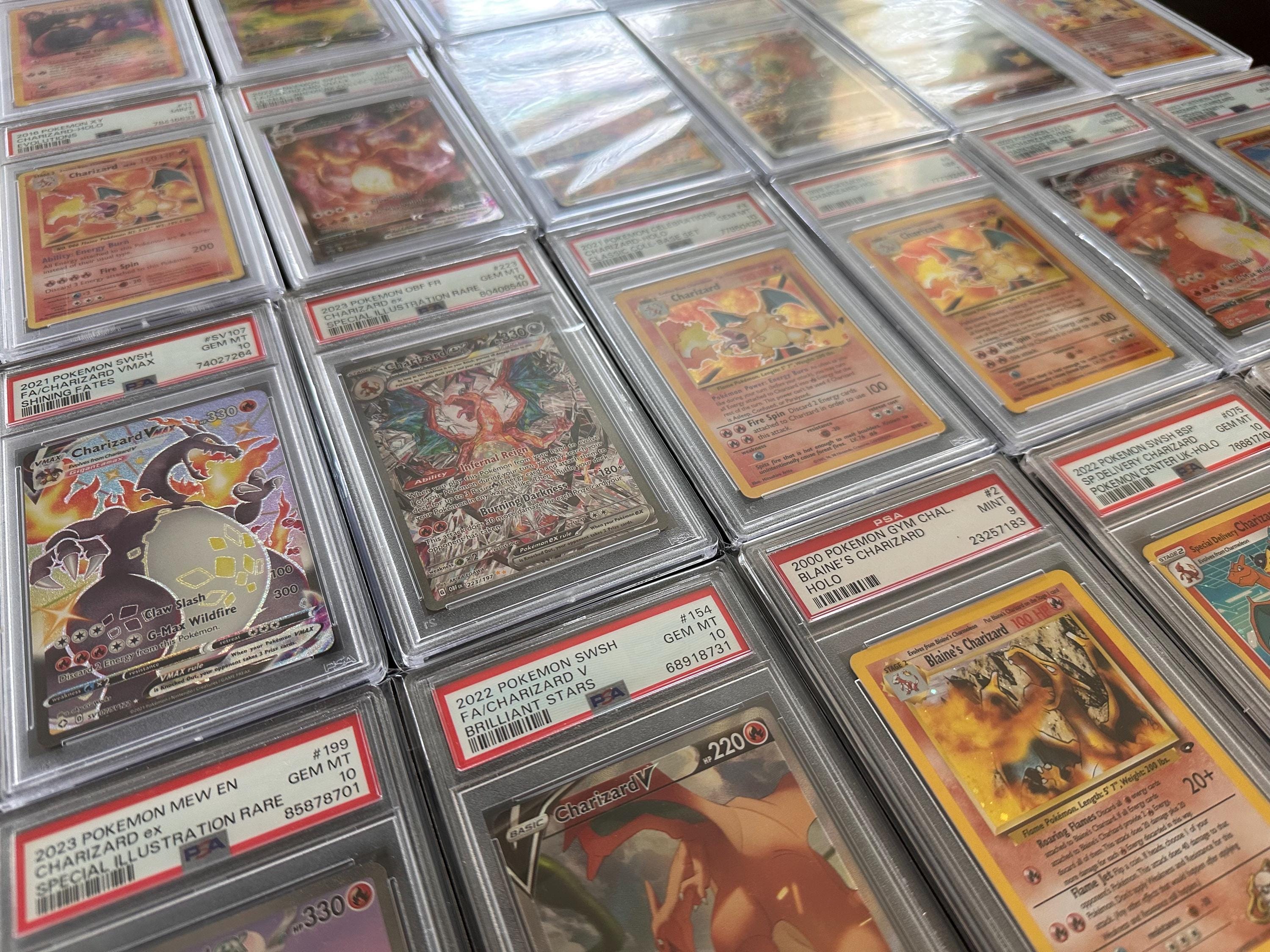 mystery psa graded pokemon cards Pokémon TCG: Presstine PSA Graded 7+ Mystery Trading Card (1 Card) –  Showcase USA main image 0