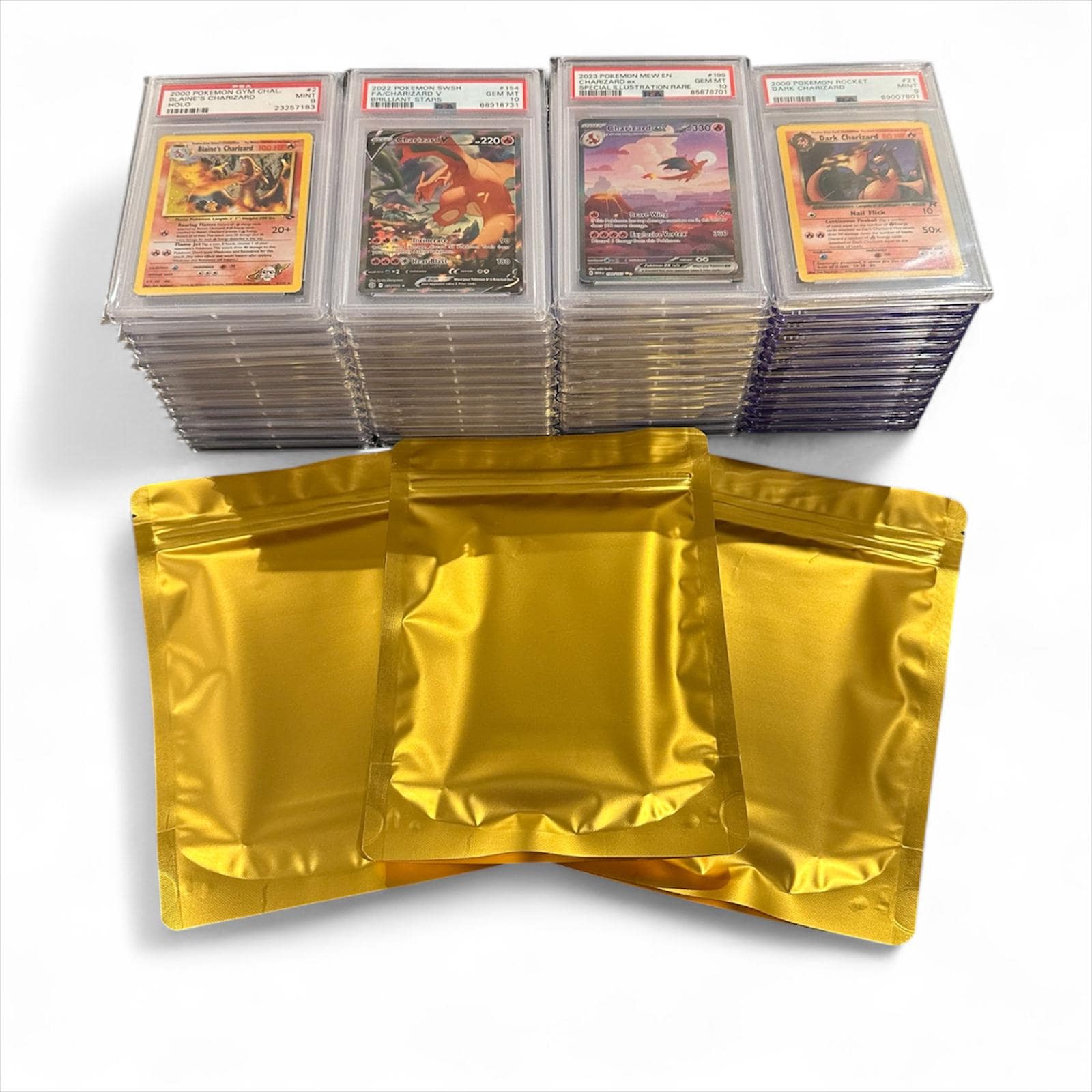 psa graded pokemon cards charizard Card - ex 185/165 have for your premier collection. Charizard Graded Pokemon Card Pack