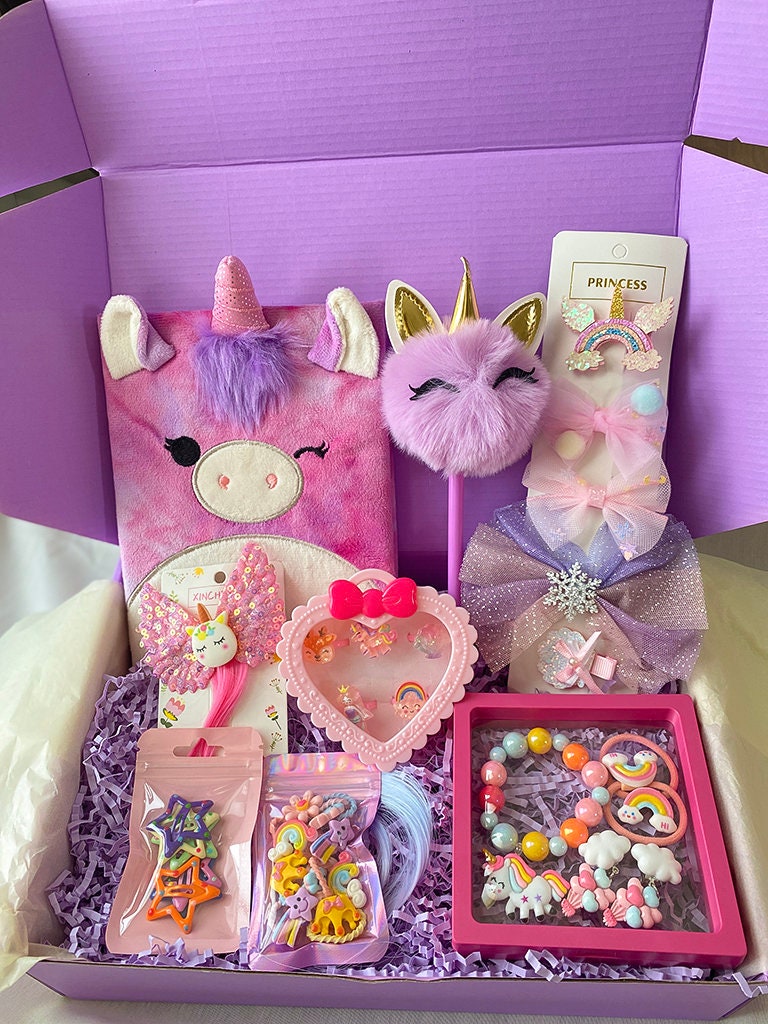 Primo Lines Unicorn Stationary Set For Girls - 1 Multicolor Pen 4 Unicorn  Pens 1 Pop It Pencil Case 1 Unicorn Eraser 50 Water-Proof Sticker 