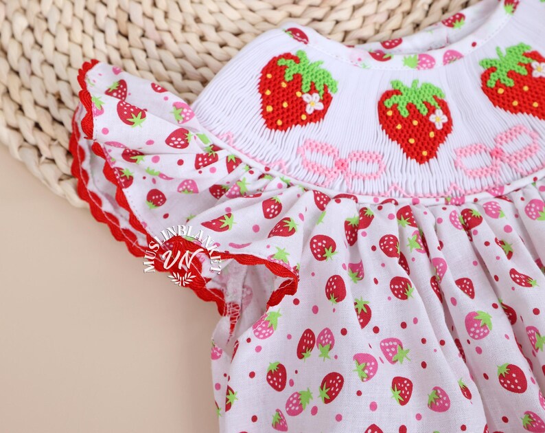 On Hand Averdeen Strawberry Romper