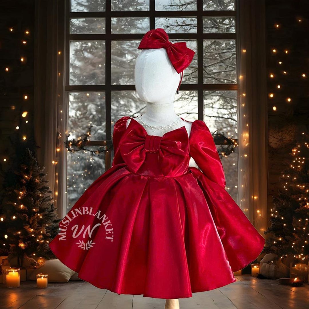 white christmas dresses All That Glitters Plaid Bow Christmas Tutu Dress – Mia Belle Girls