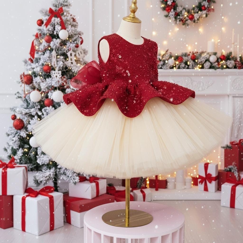 white christmas dresses Petal and Pup Women's Mona Dress main image 1